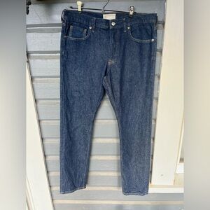 Everlane Selvedge Slim Fit Jeans 34x32 Organic Cotton Dark Wash